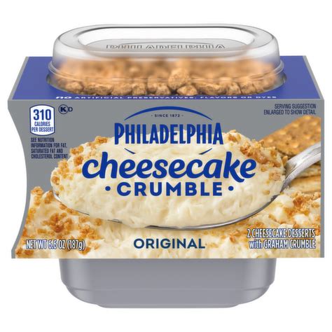 Philadelphia Original Cheesecake Crumble tv commercials