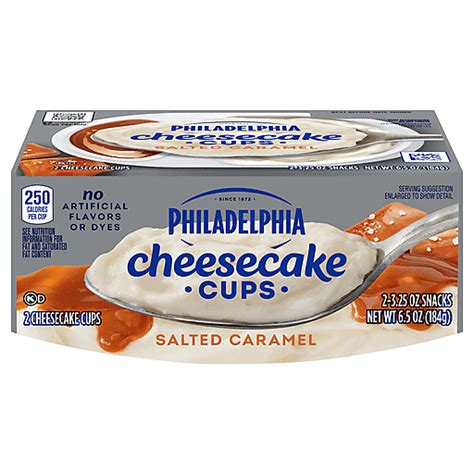 Philadelphia Salted Caramel Cheesecake Cups logo