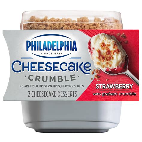 Philadelphia Strawberry Cheesecake Crumble tv commercials