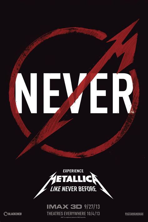 Picturehouse Films Metallica: Through the Never tv commercials