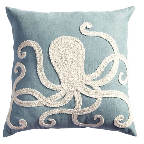 Pier 1 Imports Embroidered Octopus Pillow tv commercials