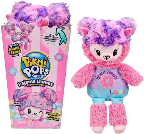 Pikmi Pops Pajama Llama Popcorn Series - Poppy Sprinkles