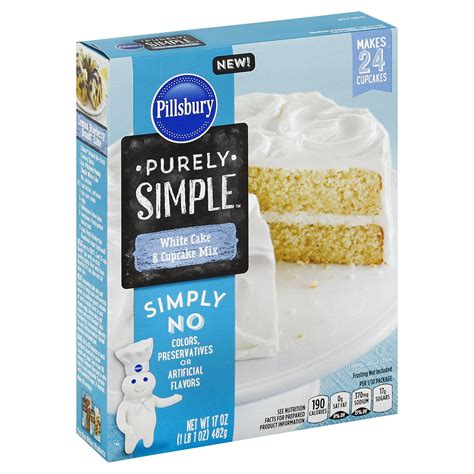 Pillsbury Purely Simple White Cake & Cupcake Mix logo