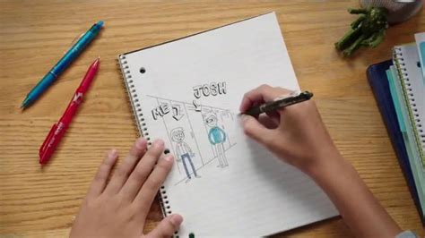 Pilot Pen FriXion Erasable Pen TV commercial - Disney XD: Josh