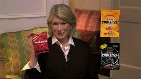 Pine Brothers Softish Throat Drops TV Commercial Featuring Martha Stewart