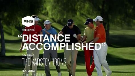 Ping Karsten Irons TV Spot, 'Distance Accomplished' Featuring Lee Westwood featuring Billy Horschel