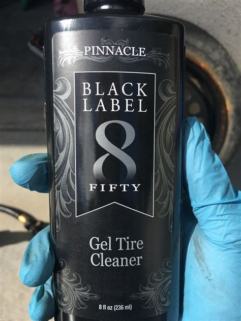 Pinnacle Waxes and Polishes Black Label Gel Tire Cleaner tv commercials