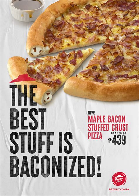 Pizza Hut Bacon & Cheese Stuffed Crust tv commercials