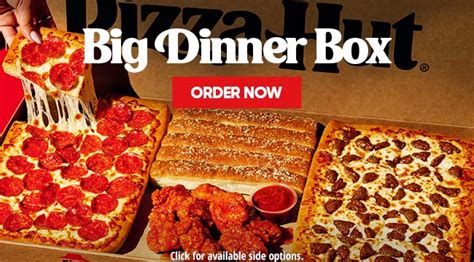 Pizza Hut Carry Out Dinner Box Deal