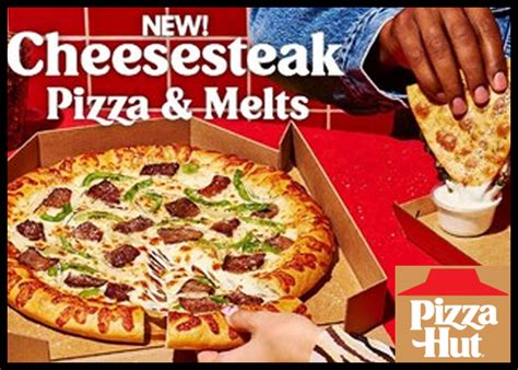 Pizza Hut Cheesesteak Pizza tv commercials