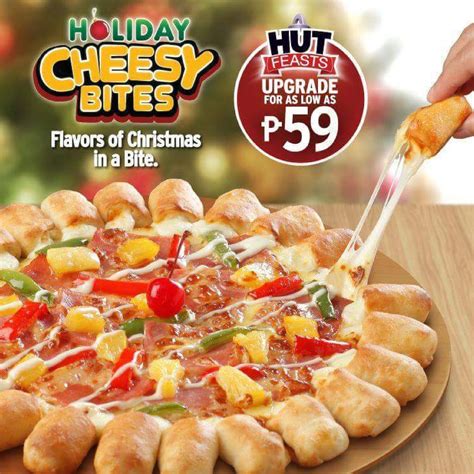 Pizza Hut Cheesy Bites logo