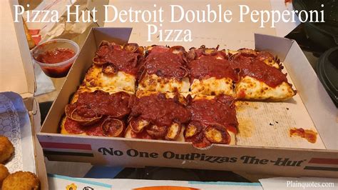 Pizza Hut Detroit Double Pepperoni Pizza logo