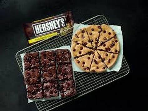 Pizza Hut Hershey's Triple Chocolate Brownie logo