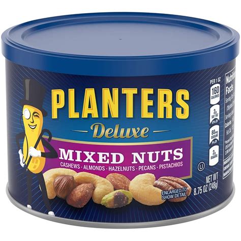 Planters Deluxe Mixed Nuts logo