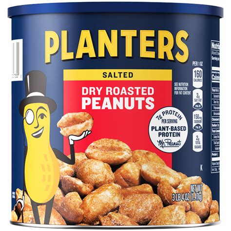 Planters Dry Roasted Peanuts logo