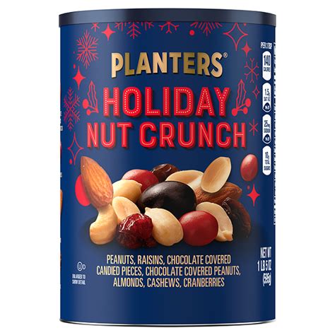 Planters Holiday Nut Crunch logo