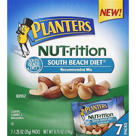 Planters NUT-rition South Beach Diet Recommended Mix tv commercials