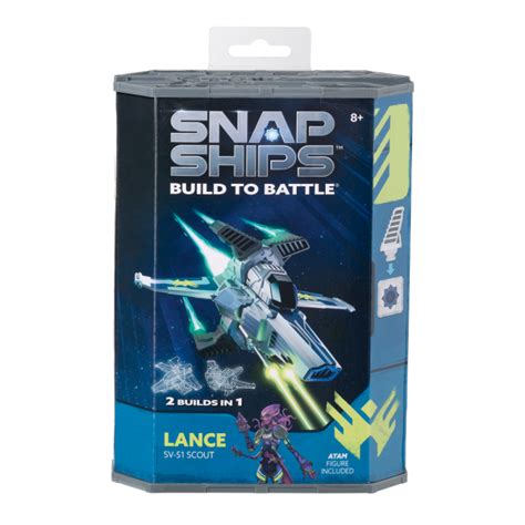 Play Monster Snap Ships Lance SV-51 Scout