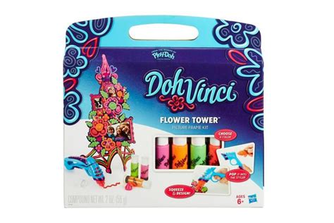 Play-Doh Doh Vinci Flower Tower logo