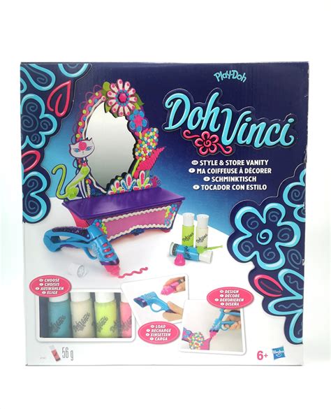 Play-Doh Doh Vinci Vanity Design Kit logo