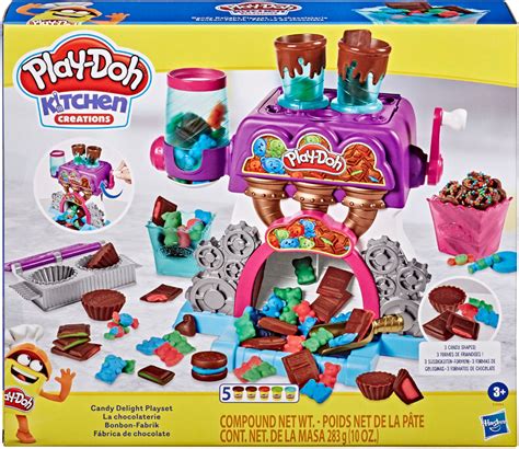 Play-Doh Kitchen Creations Candy Delight Playset TV Spot, 'Crank Out Candies'