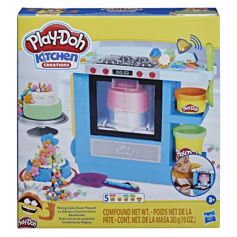 Play-Doh Kitchen Creations Rising Cake Oven Playset logo