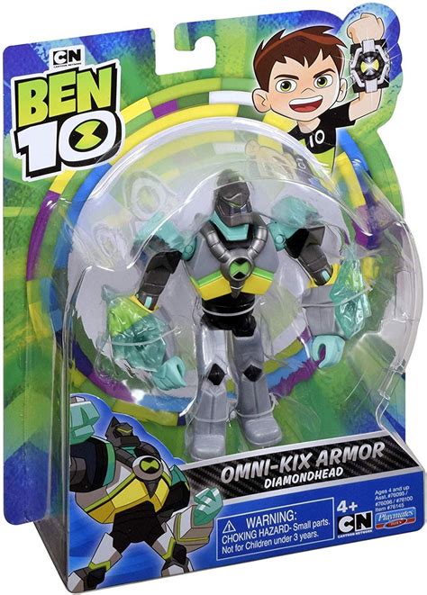 Playmates Toys Ben 10 Omni-Kix Armor Diamondhead