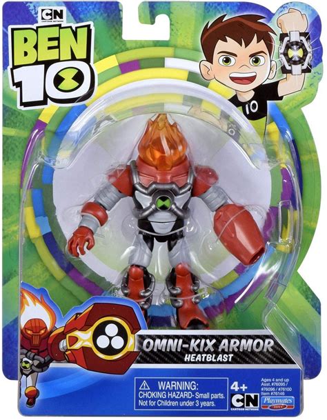 Playmates Toys Ben 10 Omni-Kix Armor Heatblast tv commercials