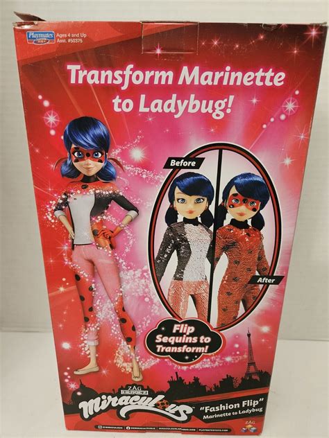 Playmates Toys Fashion Flip Ladybug logo