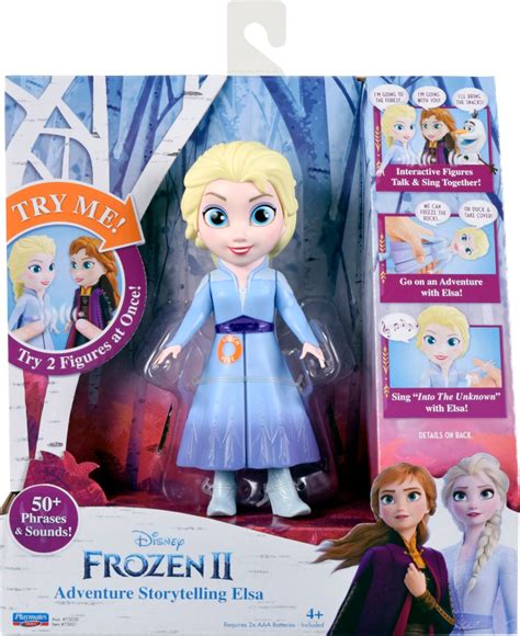 Playmates Toys Frozen II Adventure Storytelling Elsa logo