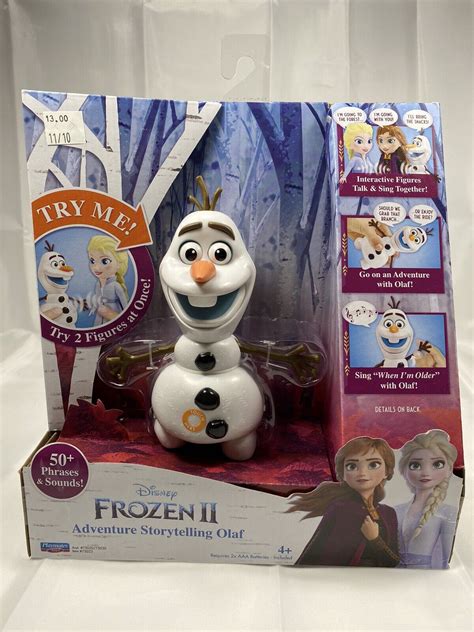 Playmates Toys Frozen II Adventure Storytelling Olaf logo