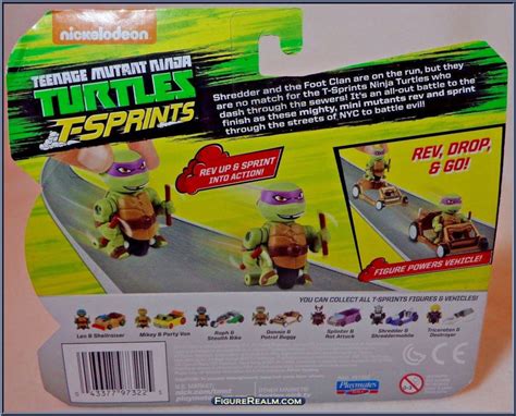 Playmates Toys T-Sprints Dasher Donnie & Patrol Buggy