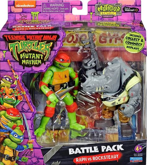 Playmates Toys Throw N' Battle Teenage Mutant Ninja Turtles logo