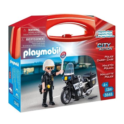 Playmobil City Action Police Carry Case