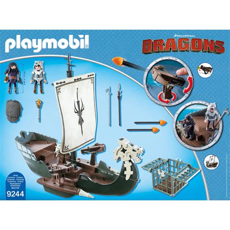 Playmobil DreamWorks Dragons Drago's Ship logo