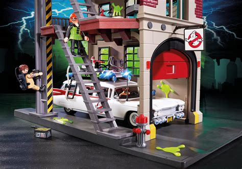 Playmobil Ghostbusters Firehouse logo