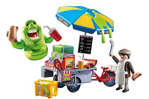 Playmobil Ghostbusters Slimer With Hot Dog Stand