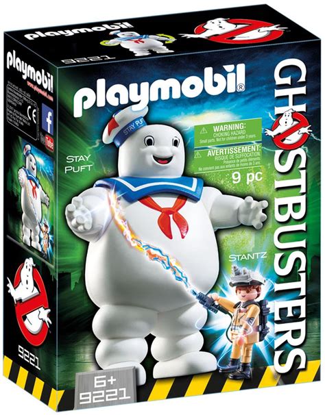 Playmobil Ghostbusters Stay Puft Marshmallow Man logo