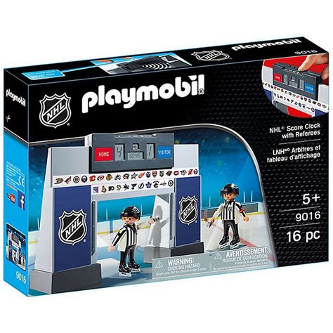 Playmobil NHL Score Clock With 2 Referees tv commercials