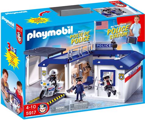 Playmobil Take Along Police Station logo