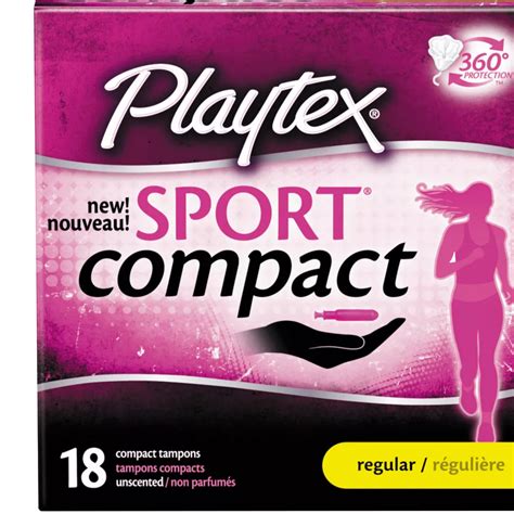 Playtex Sport Compact Tampons