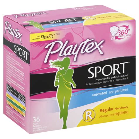 Playtex Sport Regular Tampons tv commercials
