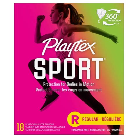 Playtex Sport Regular Tampons logo