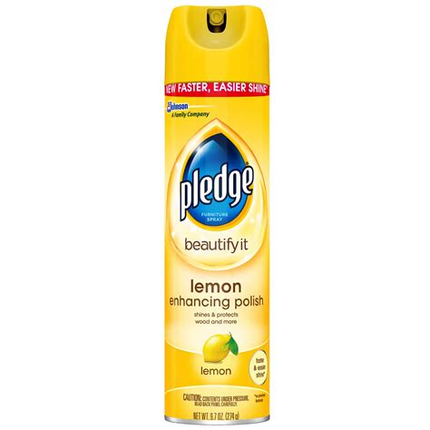 Pledge Beautify It Lemon Enhancing Polish