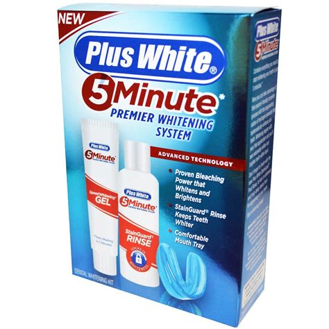 Plus White 5 Minute Speed Whitening System logo