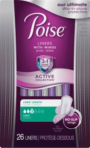 Poise Active Collection Regular Length