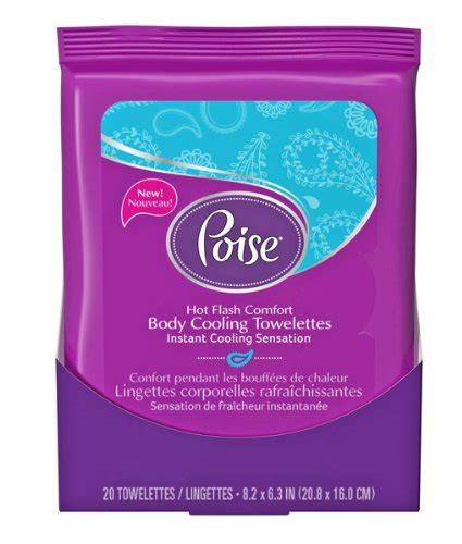 Poise Body Cooling Towlettes logo