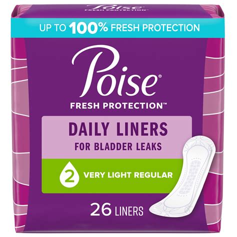 Poise Daily Liners logo