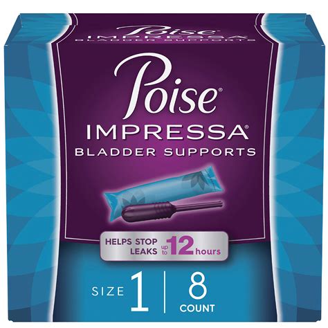 Poise Impressa Bladder Supports Sizing Kit logo