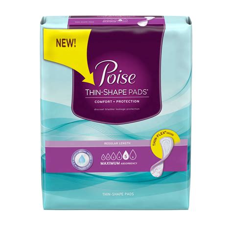 Poise Thin-Shape Pads tv commercials